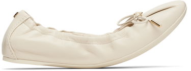 Грижа за обувките FERRAGAMO Salvatore Ferragamo Elasticated Ballerina Flats Бежово | 779657, 0