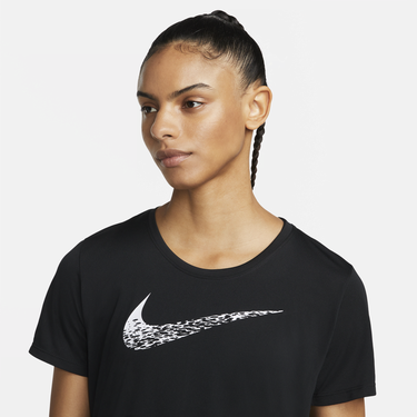 Тениска Nike Swoosh Run Черно | dm7777-010, 4