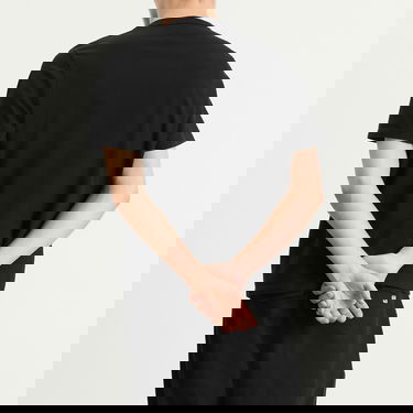 Тениска LES TIEN Heavyweight Binded Neck T-Shirt Черно | HV-2082-JTBLK, 3