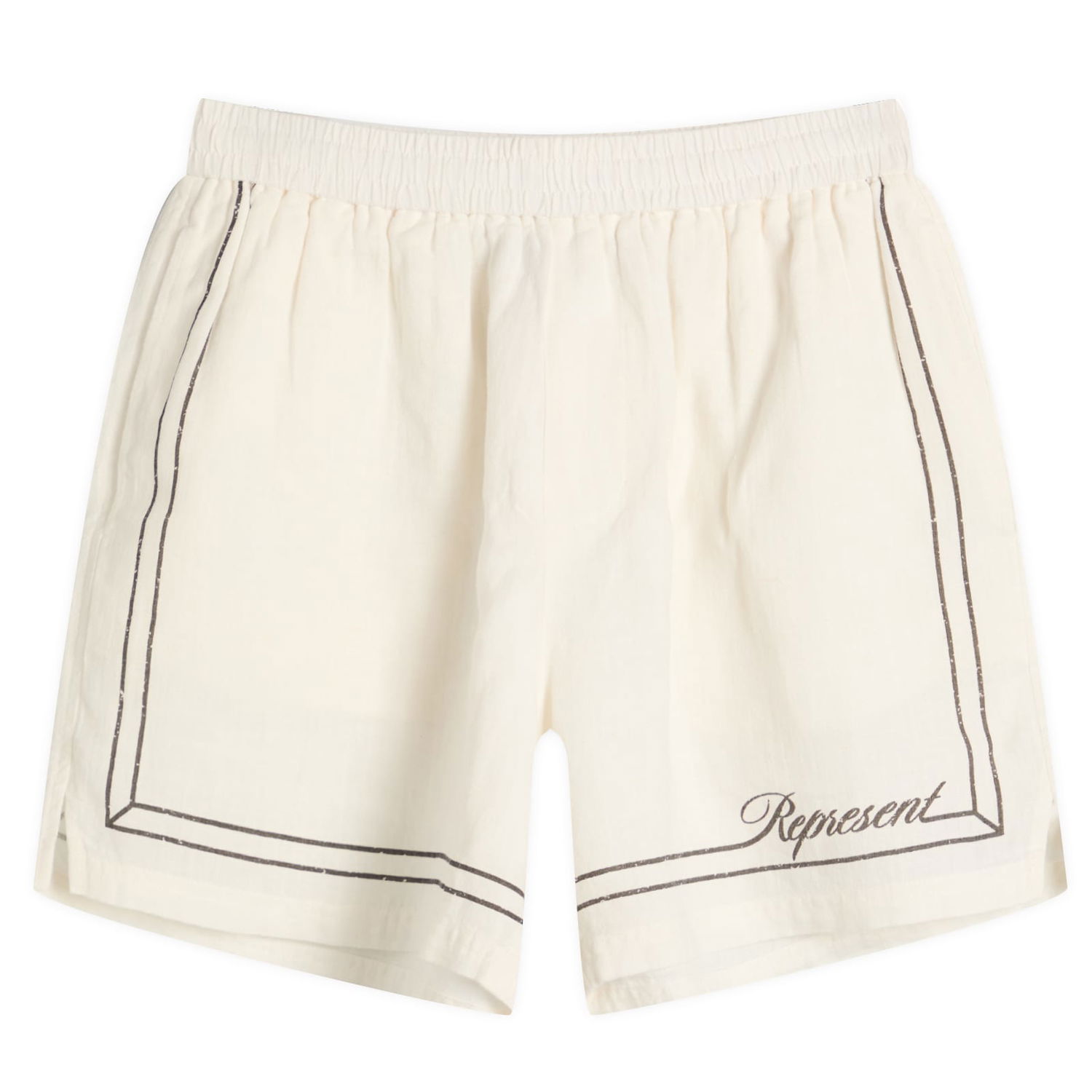 Къси панталони Represent Clo Represent Border Vacation Shorts Бяло | MLM100299-26, 0