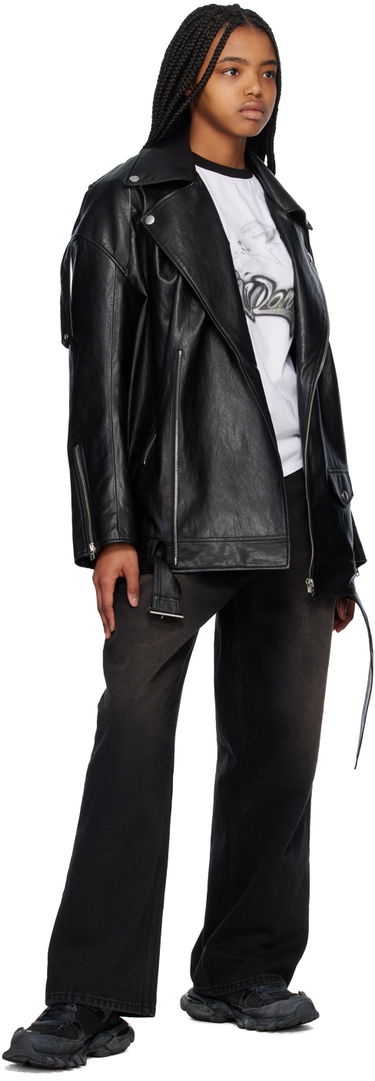 Дънки We11done We11done Wide-Leg Jeans Черно | WD-DP1-23-357-W-BK, 3