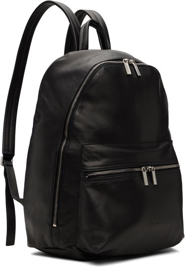 Раница Rick Owens Rick Owens Concordians Leather Backpack Черно | RA02E0771 LCN, 1