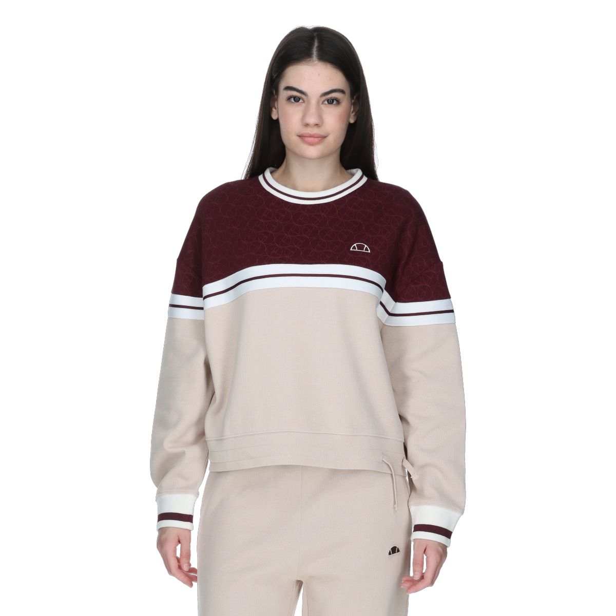 Суитчър Ellesse ELLESSE Women's Crewneck Sweatshirt Бежово | ELA253F631-56, 0
