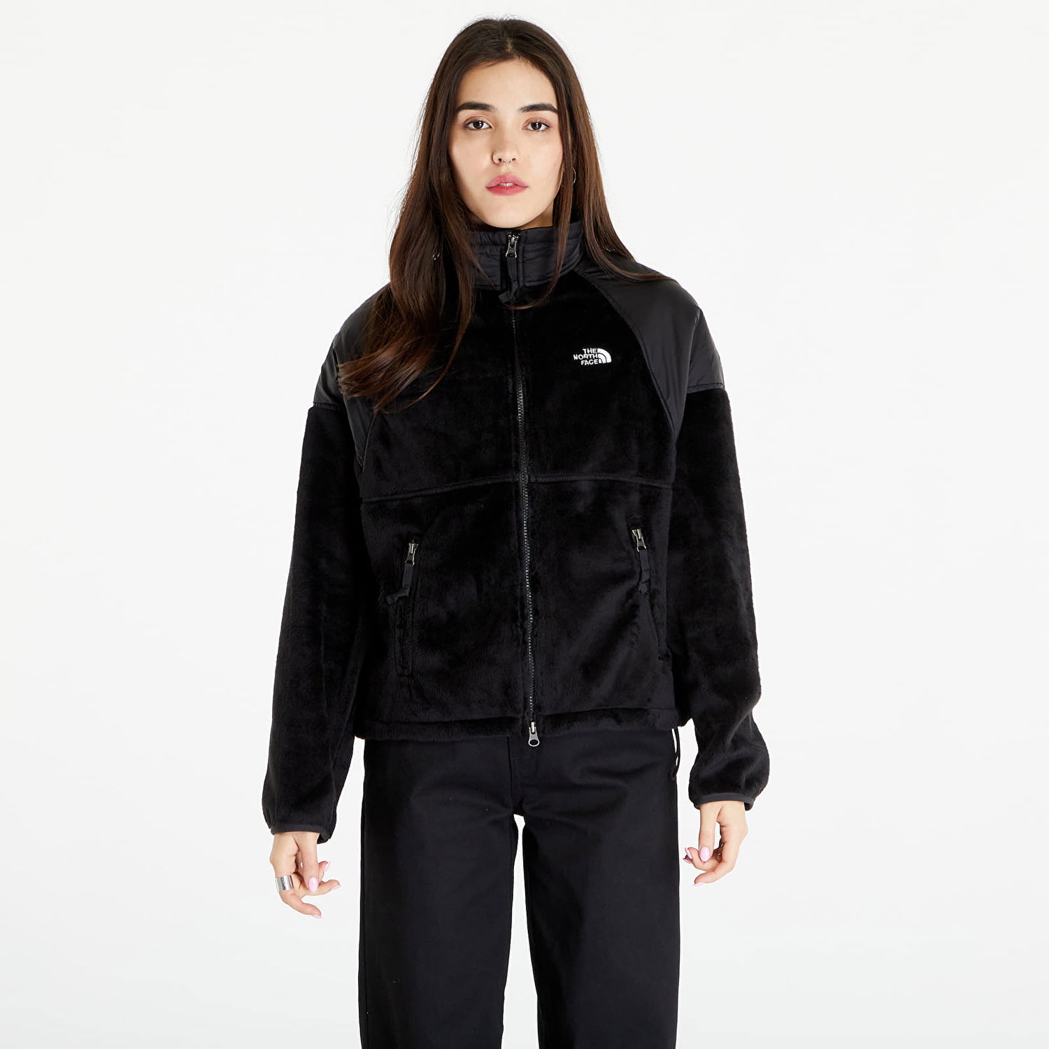 Яке The North Face Versa Velour Jacket Черно | NF0A84F8JK31, 0