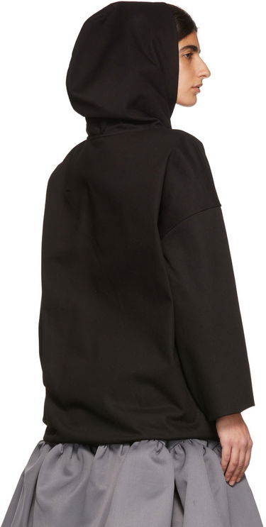 Суитчър We11done We11done Cotton Angel Graphic Hoodie Черно | WD-BL1-22-130-U-BK, 2