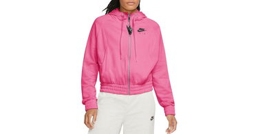 Суитчър Nike Nike Air Women's Cropped Hoodie Розово | cu5442-684, 1