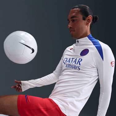 Тениска Nike Paris Saint-Germain Total 90 Strike Soccer Knit Drill Top Бяло | hm3356-101, 5