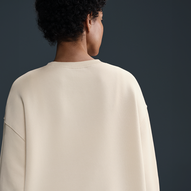 Пуловер Nike Sportswear Phoenix Fleece Crewneck Sweatshirt Бежово | FZ4270-104, 3