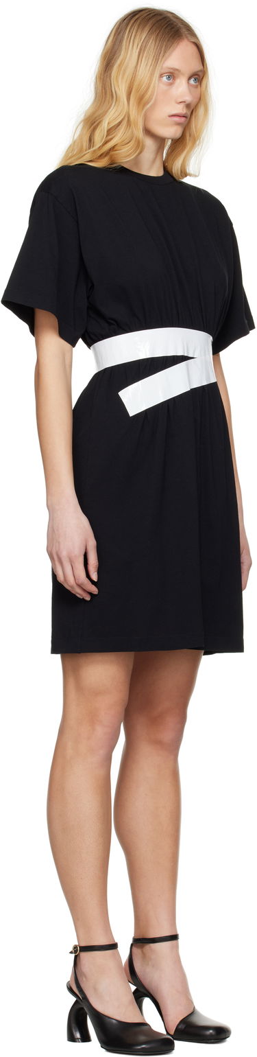 Pокля Maison Margiela MM6 Maison Margiela Taped Jersey Dress Бяло | S52DA0063 M20048, 4