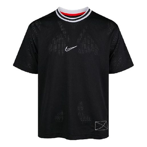Тениска Nike Dri-FIT Mesh Basketball Short Sleeve T-Shirt Черно | BV9390-010