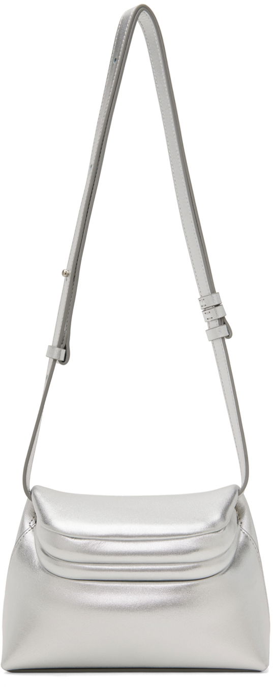 Чанта през рамо OSOI Metallic Leather Mini Crossbody Bag Металик | 24FWB01017011, 0