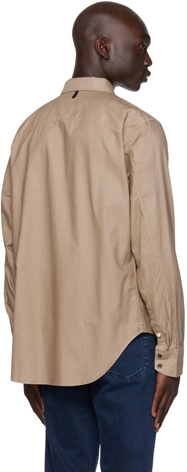 Риза rag & bone Rag & Bone Engineered Fit Shirt Бежово | MBW23HA455XXML, 2