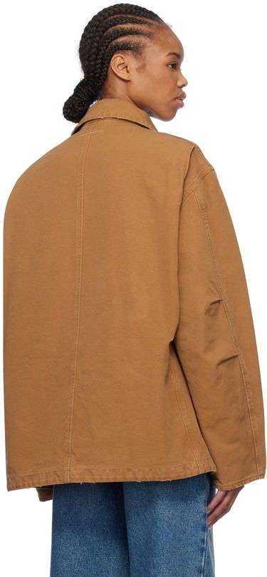 Яке Maison Margiela MM6 Maison Margiela Canvas Jacket Кафяво | SH0AM0048 M35249, 2