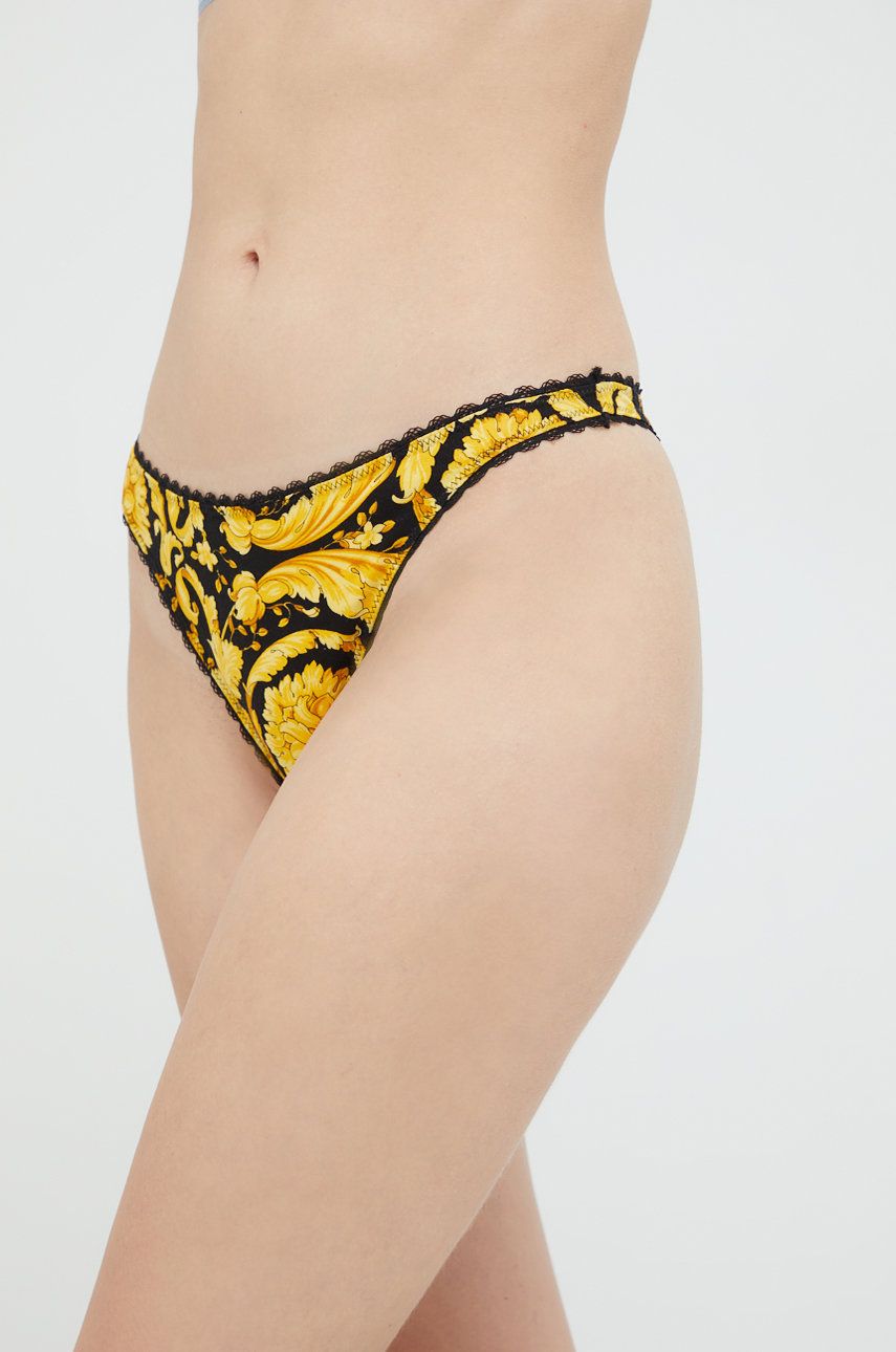 гащички Versace Tanga Жълто | 1000601, 0