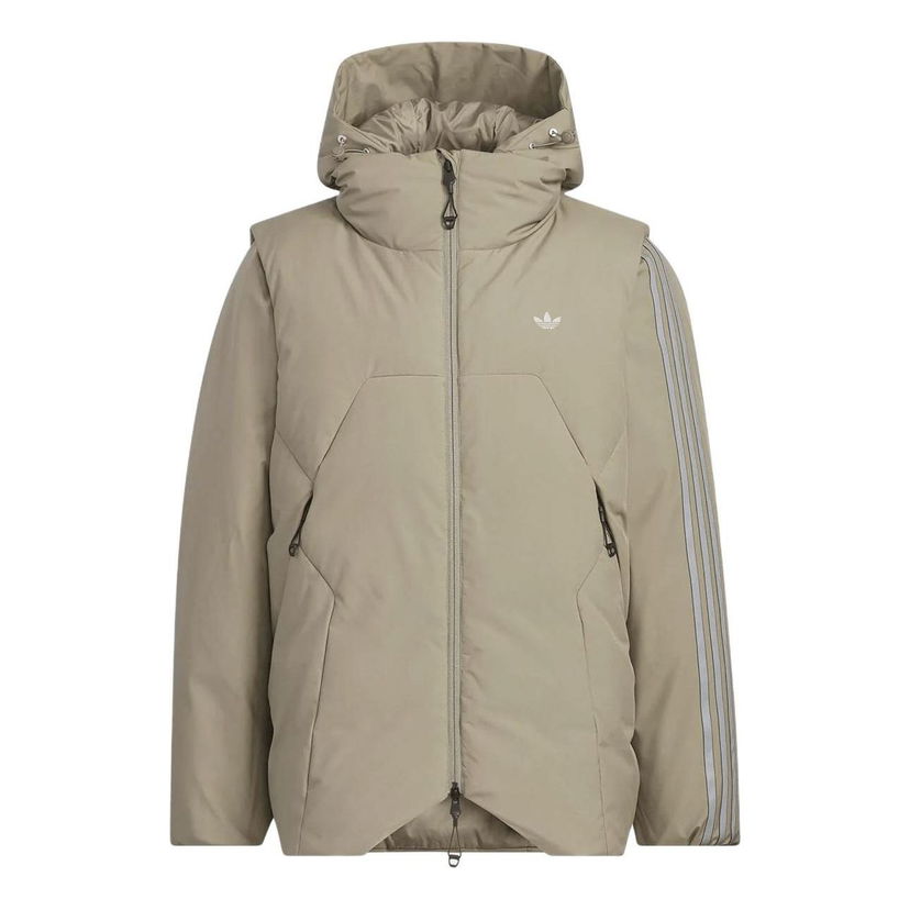 Пухо яке adidas Originals HAMCUS Originals Insulated Hooded Jacket Зелено | IY5050