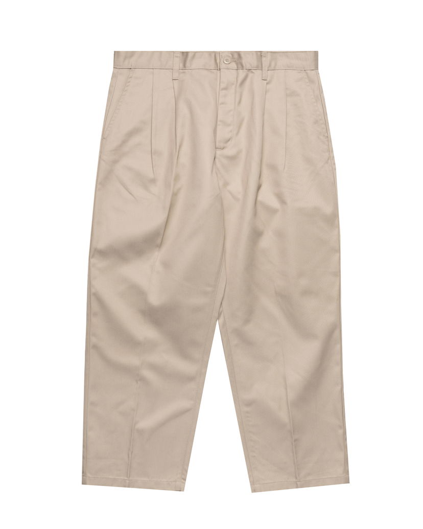 Панталони Carhartt WIP Evan Pleated Trousers Бежово | I035666.G101