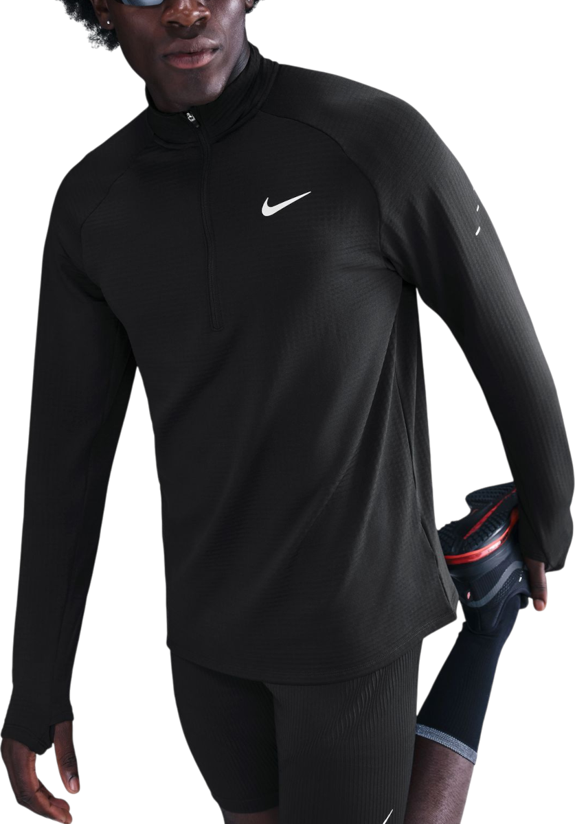 Тениска Nike Stride Running Top Half-Zip Черно | hv2707-010, 0