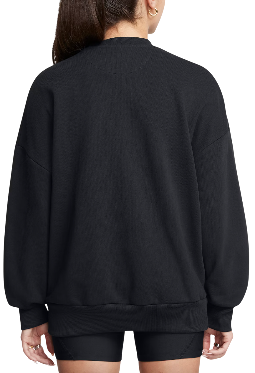 Суитчър Under Armour Crewneck Sweatshirt Черно | 1386493-001, 1