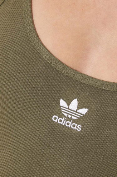 боди adidas Originals adidas Originals Essentials Rib Onesie Зелено | JC6211, 5