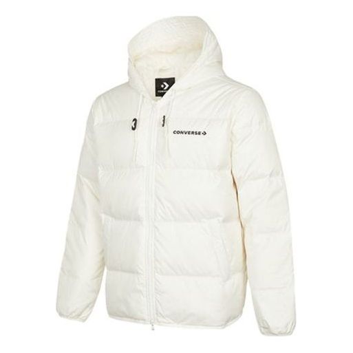 Пухо яке Converse Hooded Down Jacket Бяло | 10021981-A03, 0