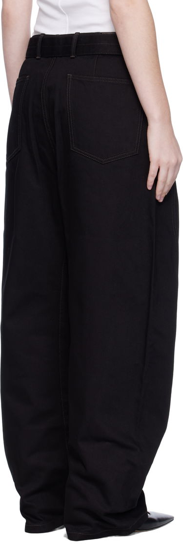Дънки LEMAIRE Lemaire Twisted Belted Jeans Черно | PA326 LD1055, 2