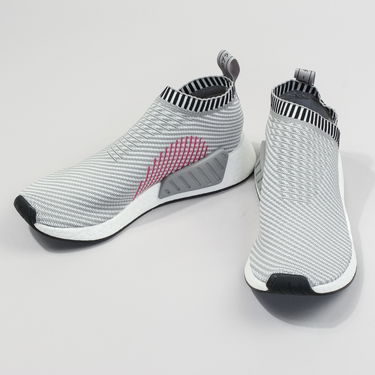 Кецове и обувки adidas Originals NMD_CS2 Primeknit ''Dark Grey Shock Pink'' Сиво | BA7187, 2
