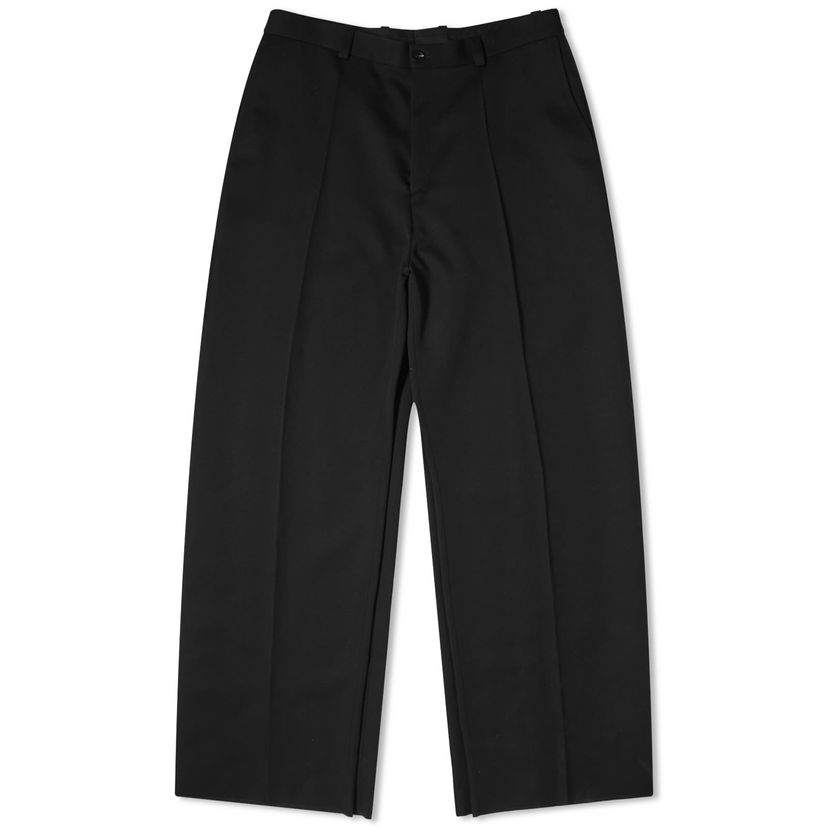 Панталони Balenciaga Runway Double Front Tailored Pant Черно | 768814-TPT19-1000