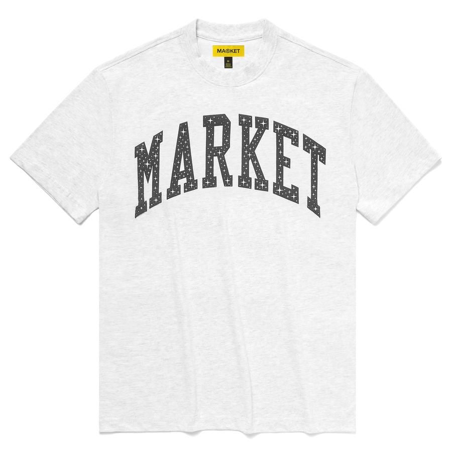 Тениска MARKET Arc Puff T-shirt Бяло | 399000613/0016, 0