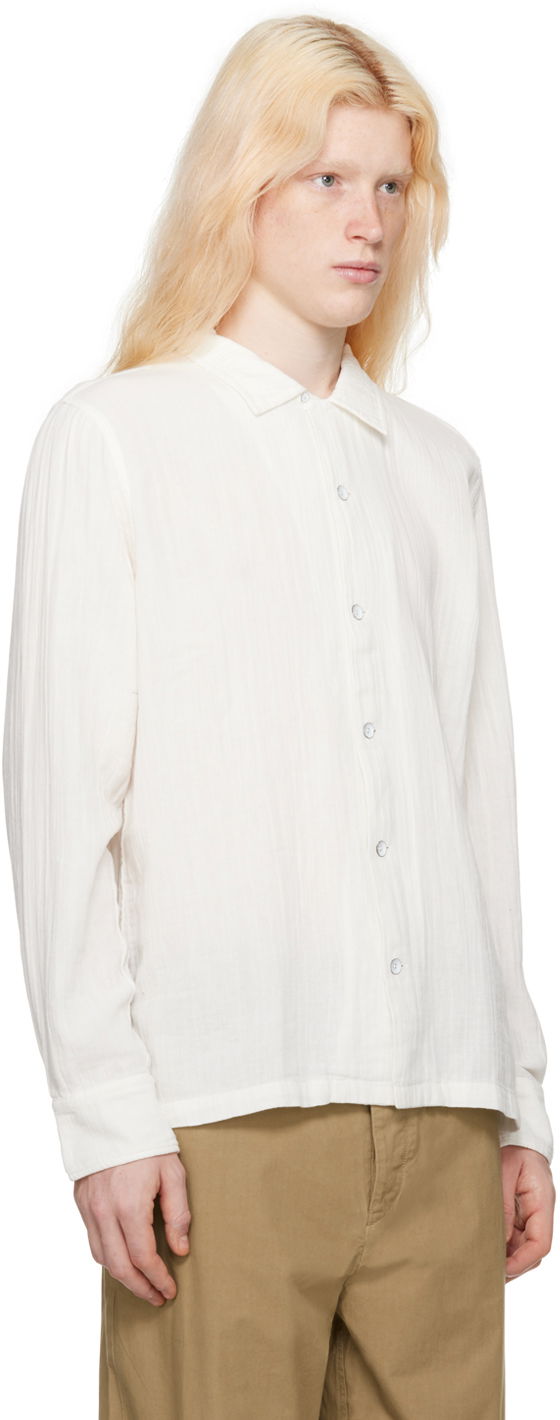 Риза rag & bone Rag & Bone Avery Button-Up Shirt Бяло | MBW23HA458LSML, 1