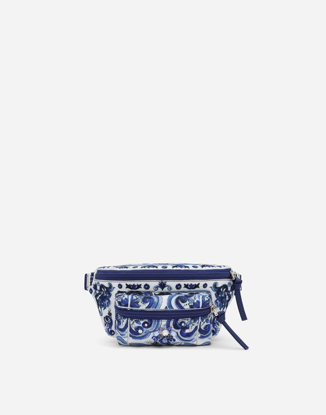 Dolce & Gabbana Majolica-print Nylon Belt Bag