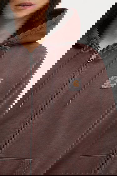 Суитчър Carhartt WIP Full-Zip Hooded Vista Jacket Кафяво | I029524.33HGD, 3