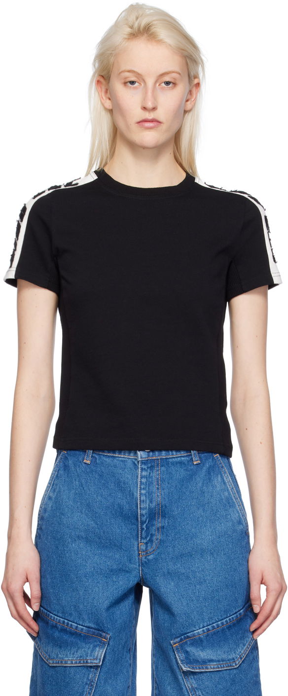 Тениска Dion Lee Dion Lee Slim T-Shirt Черно | C3162PS24, 0