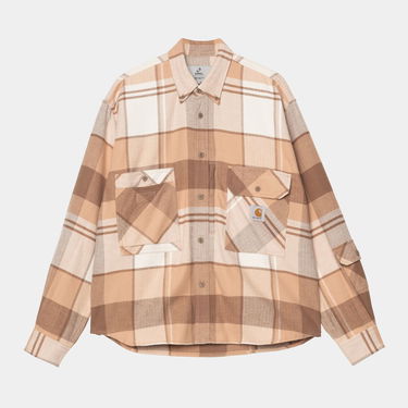 Риза Carhartt WIP Plaid Long-Sleeve Work Shirt Max Многоцветен | A242060_4, 4