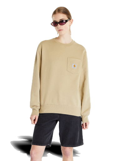 Суитчър Carhartt WIP Pocket Sweat "Ammonite" Сиво | I030903_0VZ_67