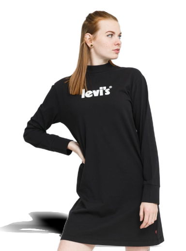 Pокля Levi's LS Graphic Knit Dress Черно | A1773-0001