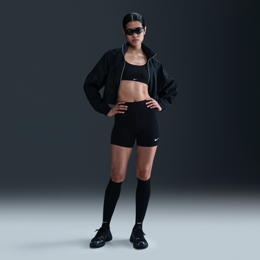 Ветровка Nike Sportswear Classic High-Waisted Bike Shorts Черно | HJ1019-010, 0