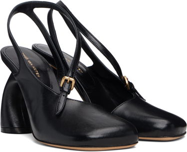Грижа за обувките Dries Van Noten Dries Van Noten Cutout Slingback Heels Черно | 252-011715-114, 3