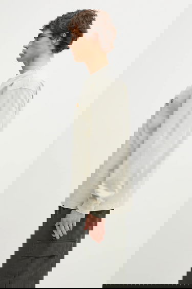 Тениска Carhartt WIP Long-Sleeve Vista T-Shirt Бежово | I030779.2LPGD, 1