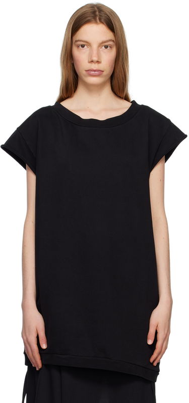 Потник Ann Demeulemeester T-Shirt Oversized Черно | 2301-W-JSW11-FA185-099, 0