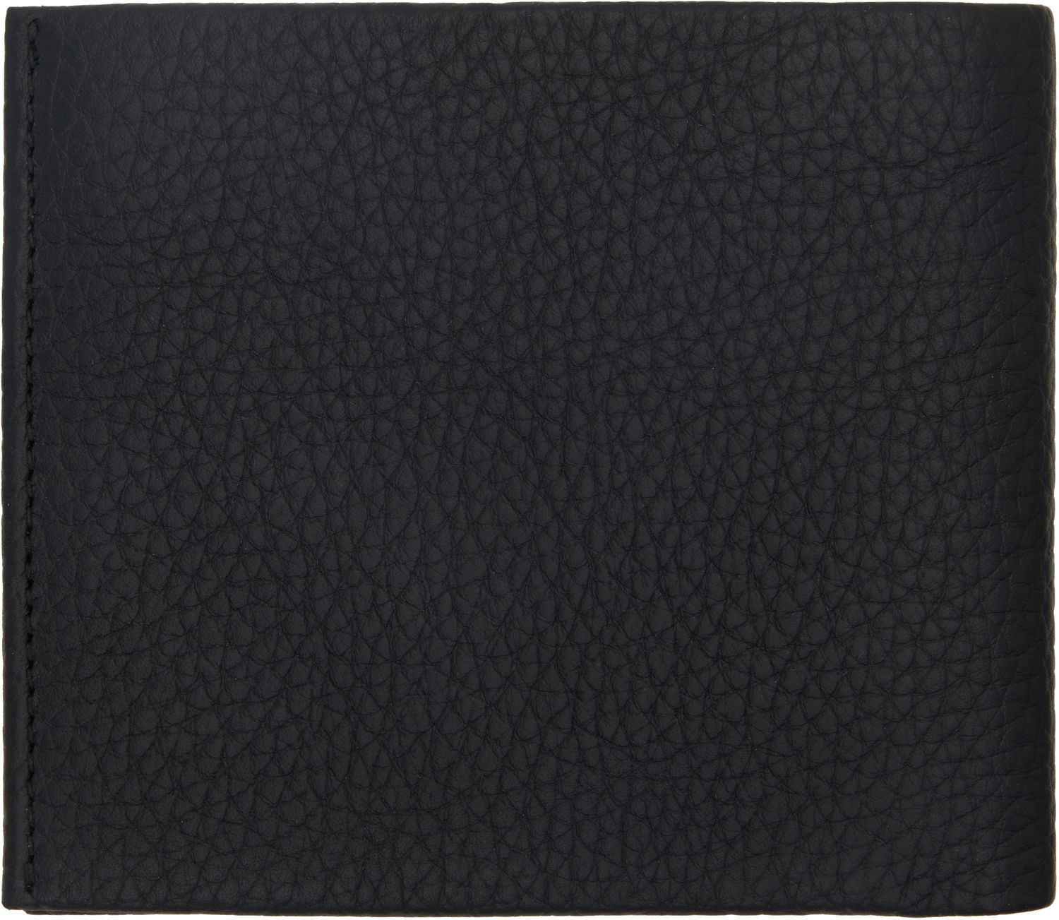 Портфейл BOSS Leather Wallet with Logo Lettering Черно | 50529496, 1
