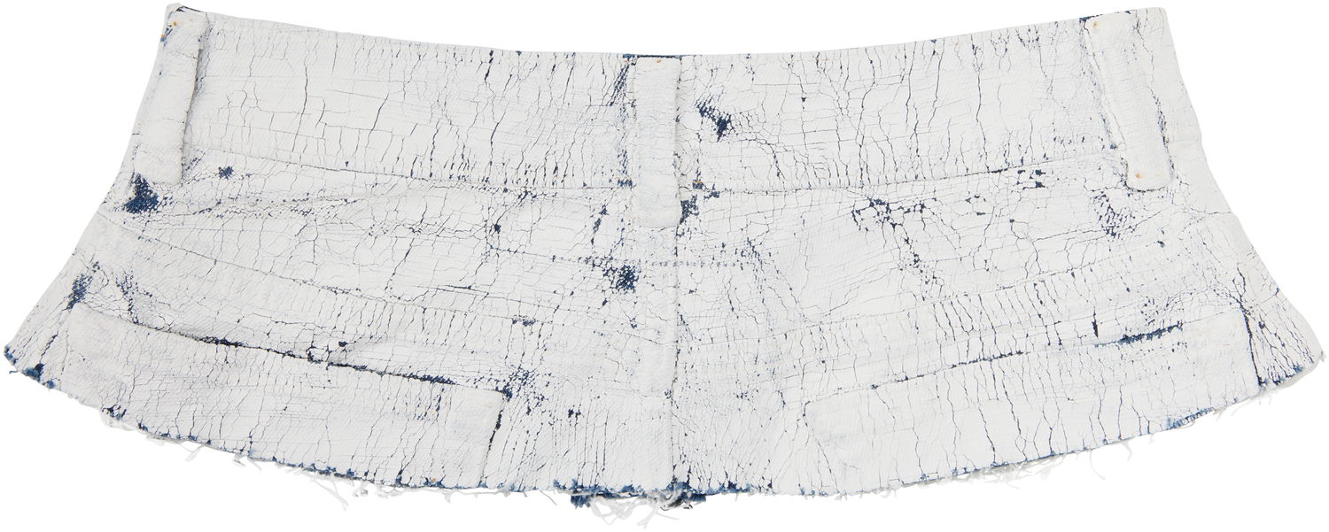 Къси панталони Maison Margiela MM6 Maison Margiela Denim Shorts Бяло | S62TP0041 M30028, 1