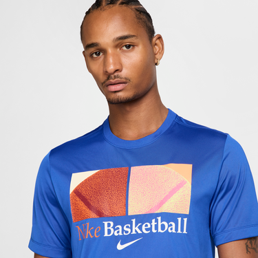 Тениска Nike Nike Dri-FIT Basketball T-Shirt Синьо | HJ3354-480, 4