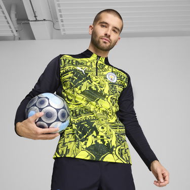 Суитчър Puma Manchester City Pre-Match Quarter-Zip Top Многоцветен | 777579_14, 1