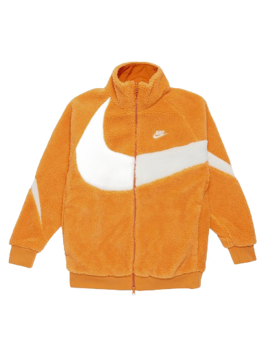 Яке Nike Big Swoosh Reversible Boa Jacket Hot Curry Coconut Milk Оранжево
 | BQ6546-808