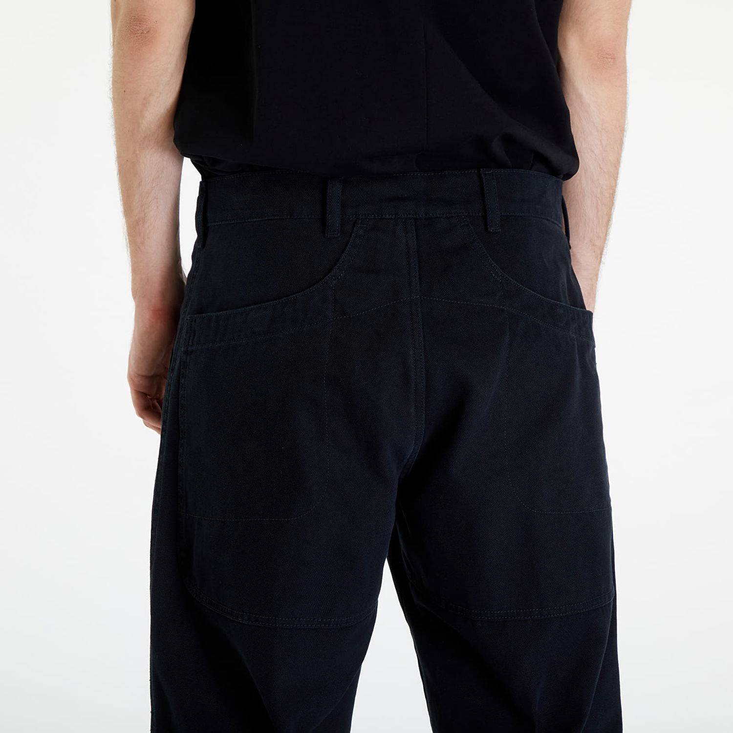Панталони ROA Canvas Trouser Black Черно | RBMW070FA52 BLK0001, 1