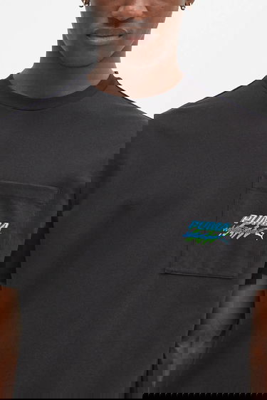 Тениска Puma Puma x A$AP ROCKY Pocket T-Shirt Черно | 632012, 3