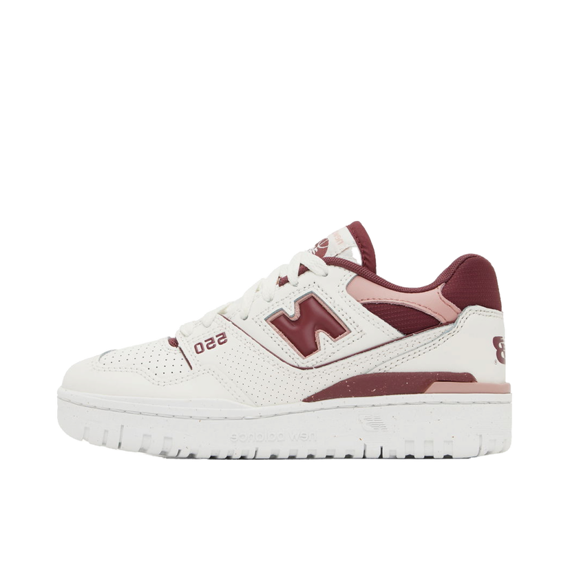 Кецове и обувки New Balance 550 "White & Burgundy" Бяло | BBW550DP