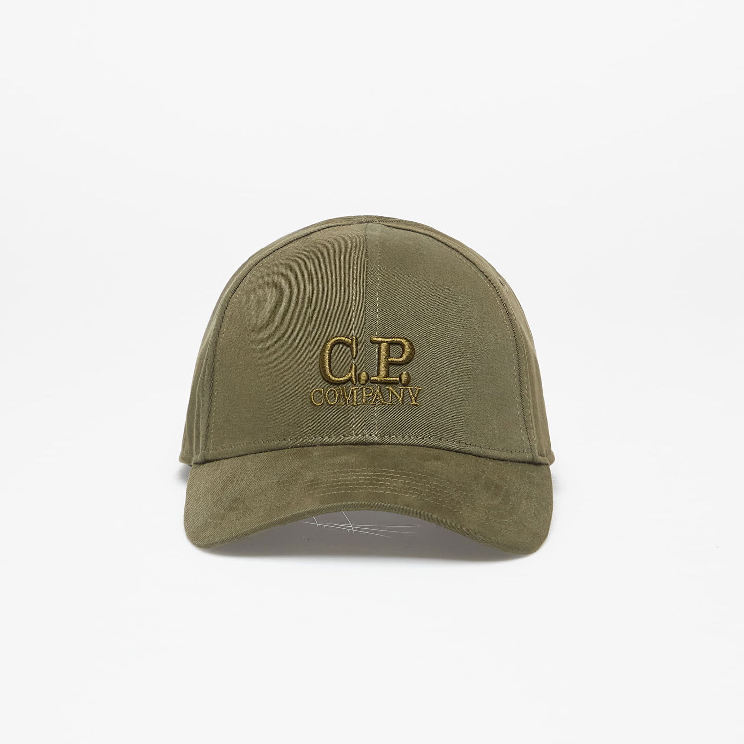 Шапка с козирка C.P. Company Gabardine Logo Cap Зелено | 15CMAC282A006288A-683, 0