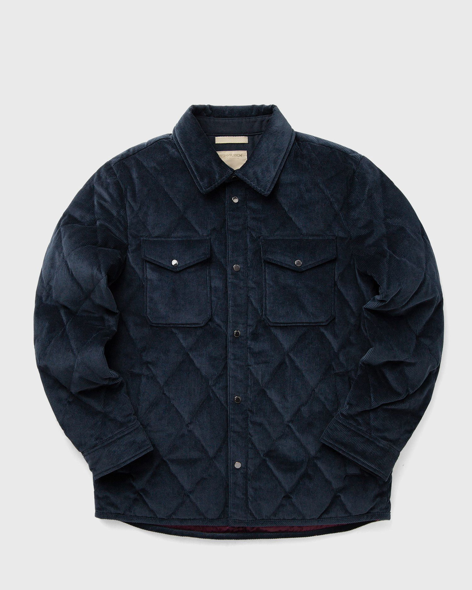 Яке WOOLRICH Alaskan Corduroy Quilted Shirt Jacket Тъмно синьо | CFWOOS2014MRUT5017-3989, 0