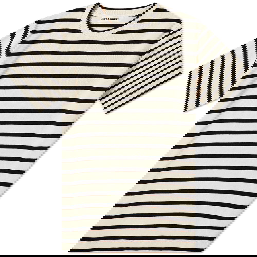 Тениска Jil Sander Stripe Logo Tee Многоцветен | J40GC0111-080, 0